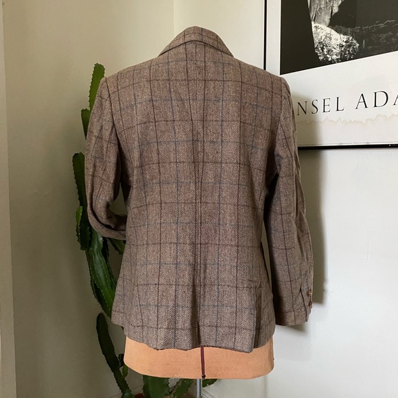 Vintage Plaid Blazer - Picture 3 of 3